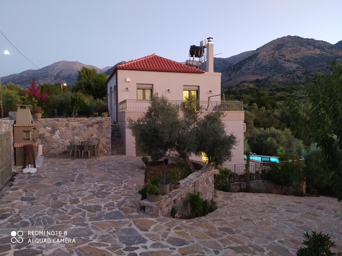 "Villa Kastania" Melidoni, Chania, Crete Exterior foto